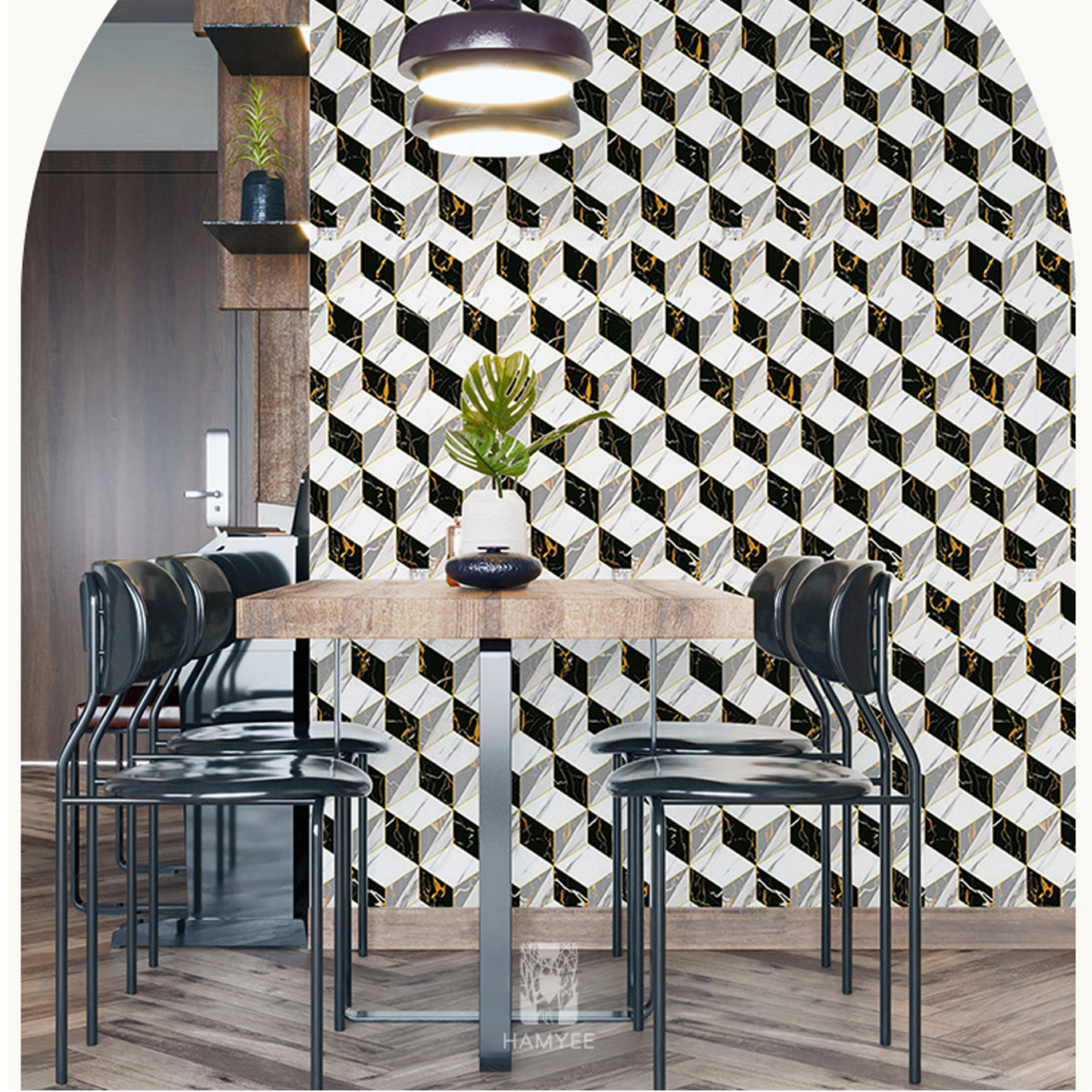 Miniatura 6 de Papel Adhesivo Para Pared VA-15276